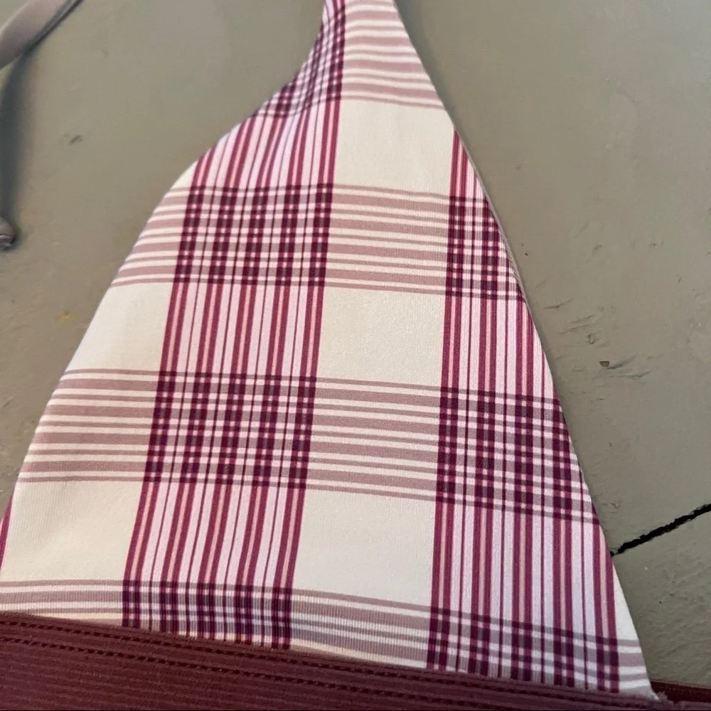 Frankie's Tartain‎ Plaid Bikini Top